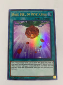 Yugioh Rose Bell of Revelation  DUOV-EN040 Ultra Rare 1st Edition Near Mint