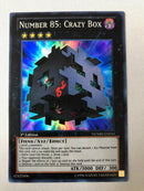 Yugioh Number 85: Crazy Box NUMH-EN033 Super Rare 1st Edition Near Mint