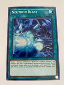 Yugioh Neutron Blast  LCKC-EN041  Secret Rare Unlimited Near Mint