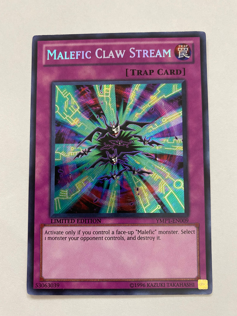 Yugioh Malefic Claw Stream YMP1-EN009 Limited Edition Secret Rare Near Mint