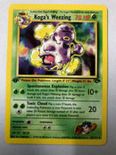 Koga’s Weezing 50/132 Uncommon Gym Challenge Pokemon Card Near Mint