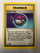 Master Ball 116/132 Uncommon 1st Edition Gym Challenge Pokemon Card NM
