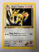 Blaine’s Dodrio  32/132 Gym Challenge Uncommon 1st Edition Pokemon Card NM