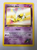 Sabrina’s Abra 93/132 1st Edition Common Gym Challenge Pokemon Card Near Mint