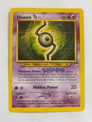 Unown 87/105 Neo Destiny Set  Pokemon Card Common Near Mint