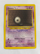 Unown Q 59/105 Uncommon Neo Destiny Pokemon Card NM