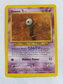 Unown L 86/105 Neo Destiny  Common Pokemon Card NM