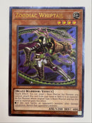Yugioh Zoodiac Whiptail OP05-EN002 Ultimate Rare Unlimated Edition NM