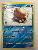 Piloswine 20/111 Crimson Invasion Reverse Holo Uncommon Pokemon Card NM