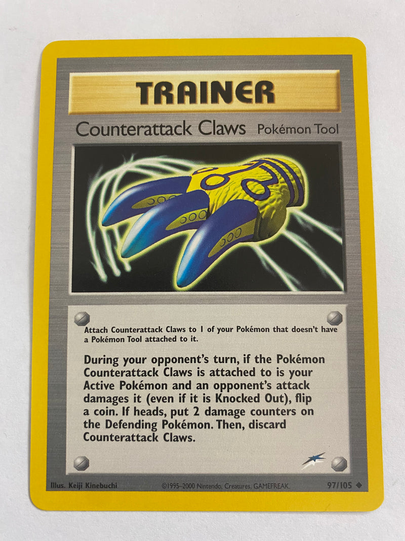 Counterattack Claws  97/105 Neo Destiny Pokemon Card Near Mint