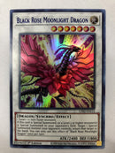 Yugioh Black Rose Moonlight Dragon LDS2-EN112 Blue Ultra 1st Edition Near Mint