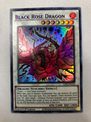 Yugioh Black Rose Dragon LDS2-EN110 Purple Ultra Rare 1st Edition Near Mint