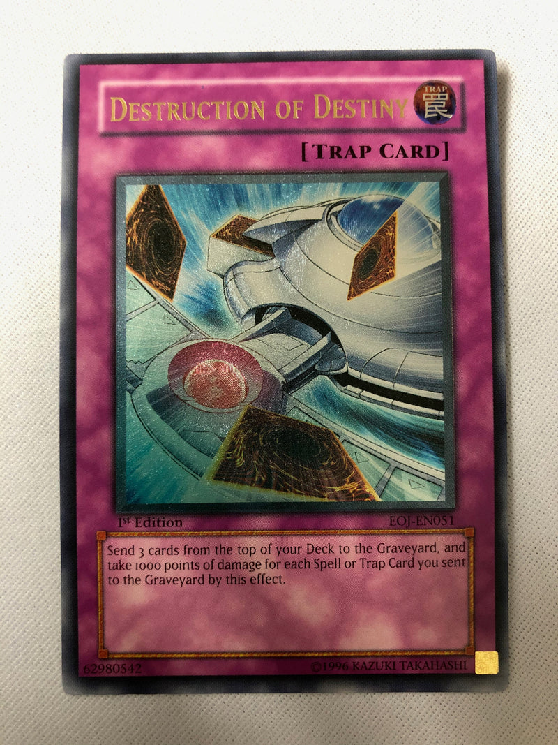 Yugioh Destruction of Destiny EOJ-EN051 Ultimate Rare 1st Edition Near Mint