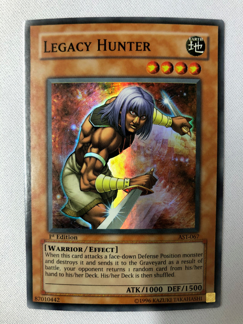 Yugioh Legacy Hunter AST-067 Super Rare 1st Edition Near Mint