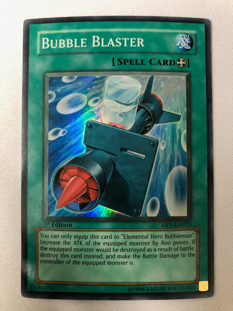 Yugioh Bubble Blaster DP1-EN023 Super Rare 1st Edition NM
