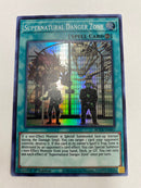 Yugioh Supernatural Danger Zone  BODE-EN067 Super Rare 1st Edition Near Mint