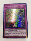 Yugioh Stained Glass of Light & Dark - BODE-EN078 Super Rare  1st Edition NM