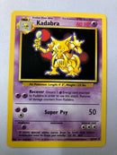 Kadabra 32/102 Base Set Unlimited Uncommon Pokemon Card NM