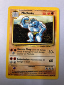 Machoke 34/102 Base Set Uncommon Pokemon Card NM