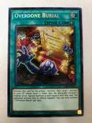 Yugioh Overdone Burial CIBR-EN063 Secret Rare 1st Edition Near Mint
