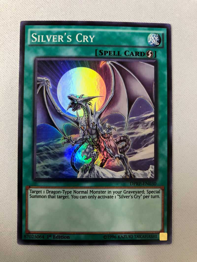 Yugioh Silver’s Cry DPRP-EN030 Super Rare 1st Edition NM