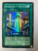 Yugioh Skyscraper 2 HERO City DP06-EN014 Super Rare 1st Edition Near Mint