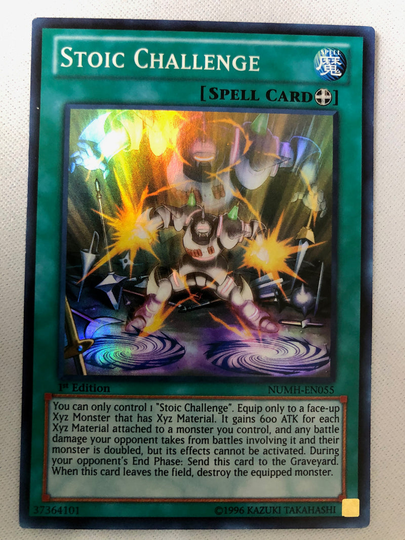 Yugioh Stoic Challenge NUMH-EN055 Super Rare 1st Edition NM