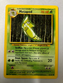 Metapod 54/102 Base Set Pokemon Card NM