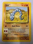 Onix 56/102 Base Set Common Pokémon Card NM