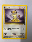 Meowth 56/64 Jungle Set Common Pokemon Card Near Mint