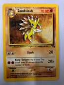 Sandslash 41/62 Fossil Set Uncommon Pokemon Card Near Mint