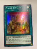Yugioh Cursed Eldland SESL-EN028 Super Rare 1st Edition NM
