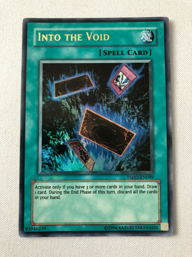 into the void yugioh card Into the Void (Ultimate Rare)