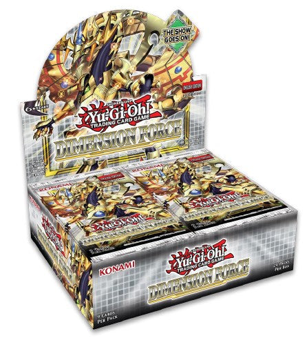 Yugioh Dimension Force 1st Edition Booster Case 12 Boxes New PREORDER