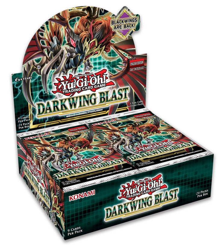 Yu-Gi-Oh! Darkwing Blast Booster Box 10/21/2022