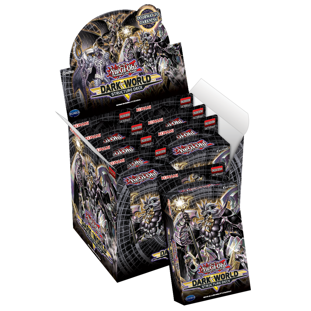 yugioh zombie world structure deck Yugioh Dark World Devil's Gate Structure Decks X3 1st Edition SR13 Bra