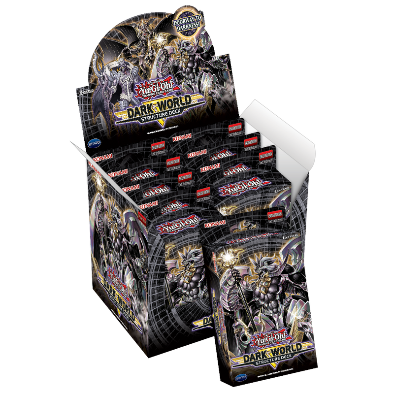 Yugioh Dark World Devil's Gate Structure Decks X3 1st Edition SR13 Brand New