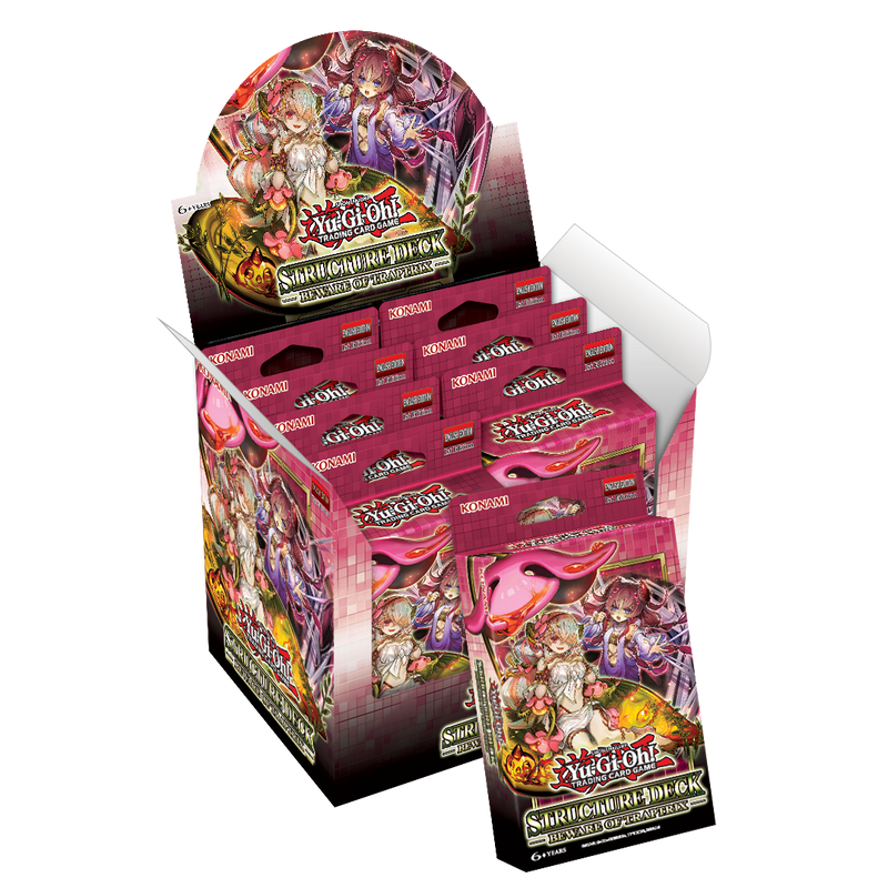 branded structure deck yugioh Yugioh Structure Deck Beware of Traptrix Display Brand New