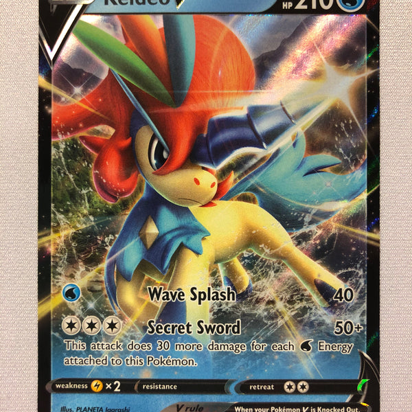 keldeo pokemon card price V 053/202 Sword & Shield Base Set Holo Rare Near M Number of Cards:1 limited edition The item may be Rika - 241/182 -