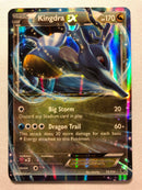 Kingdra EX 73/124 Holo Ultra Rare Pokemon Card Near Mint