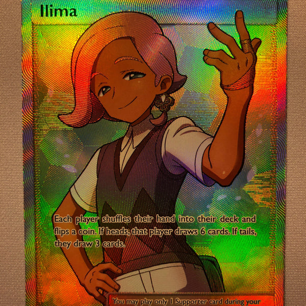 llima 146/149 Sun & Moon Full Art Holo Pokemon Card Near Mint