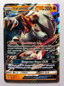 Lycanroc GX 74/145 Guardians Rising Ultra Rare Pokemon Card Near Mint