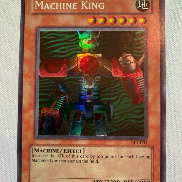Yugioh Machine King DL4-001 Unlimited Super Rare Near Mint