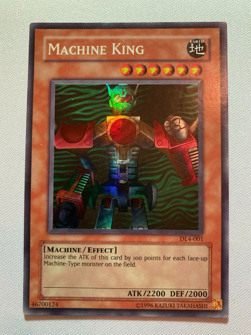 Yugioh Machine King DL4-001 Unlimited Super Rare Near Mint Yugioh Machine King DL4-001 Unlimited Super Rare Near Mint