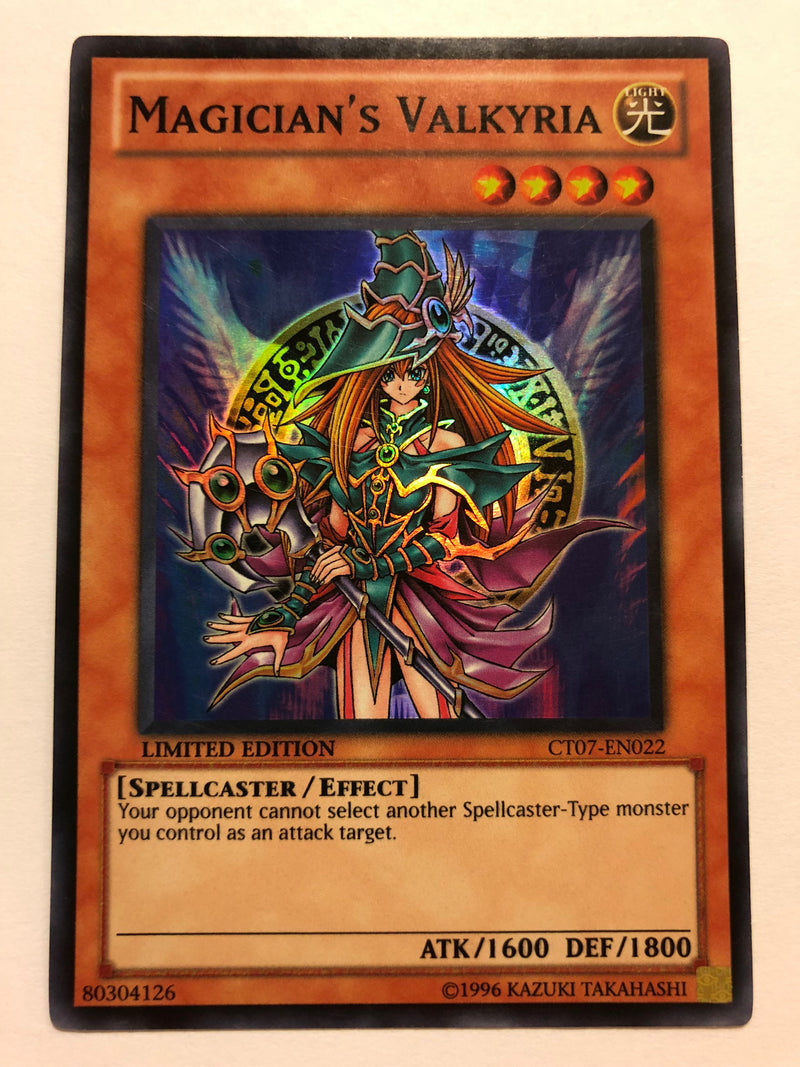 Yugioh Magician's Valkyria CT07-EN022 Limited Edition Super