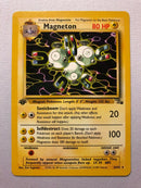 Magneton 26/62 Rare 1st Edition Fossil Set Pokemon Card Near Mint