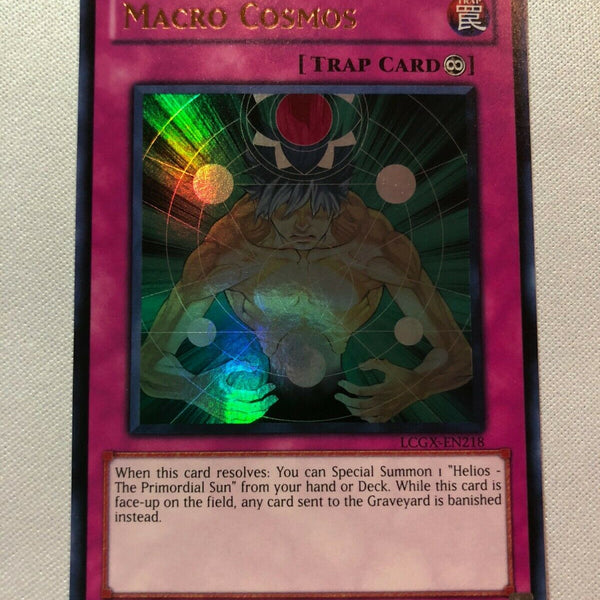 Yugioh Marco Cosmos LCGX-EN218 Unlimited Edition Ultra Rare Near Mint Yugioh Marco Cosmos LCGX-EN218 Unlimited Edition Ultra Rare Near Mint