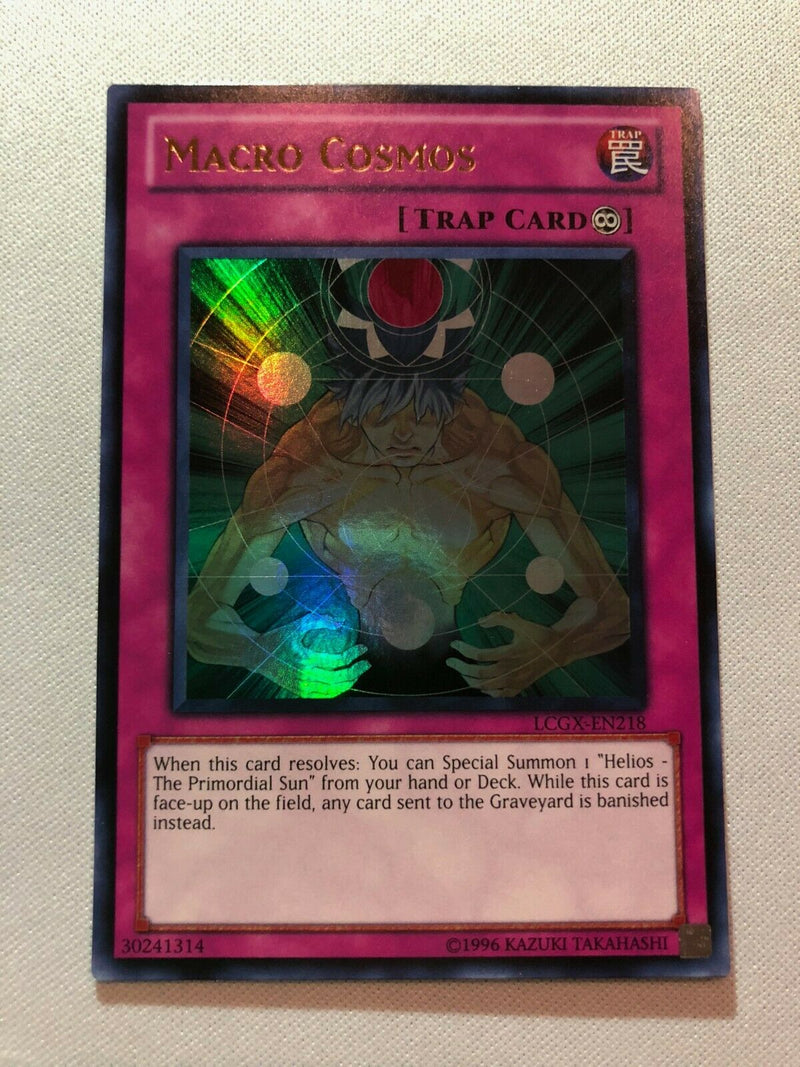 Yugioh Marco Cosmos LCGX-EN218 Unlimited Edition Ultra Rare Near Mint
