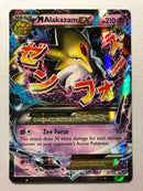 Alakazam EX 26/124 Holo Rare ex XY Fates Collid Pokemon Card Near Mint