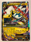 M Ampharos EX 28/98 Holo Ultra Rare XY Ancient Origins Pokemon Card Near Mint